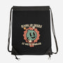 Hang In There-none drawstring bag-RoboMega