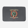Hang In There-none memory foam bath mat-RoboMega