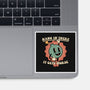 Hang In There-none glossy sticker-RoboMega