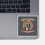 Hang In There-none glossy sticker-RoboMega
