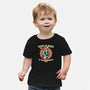 Hang In There-baby basic tee-RoboMega