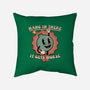 Hang In There-none removable cover w insert throw pillow-RoboMega