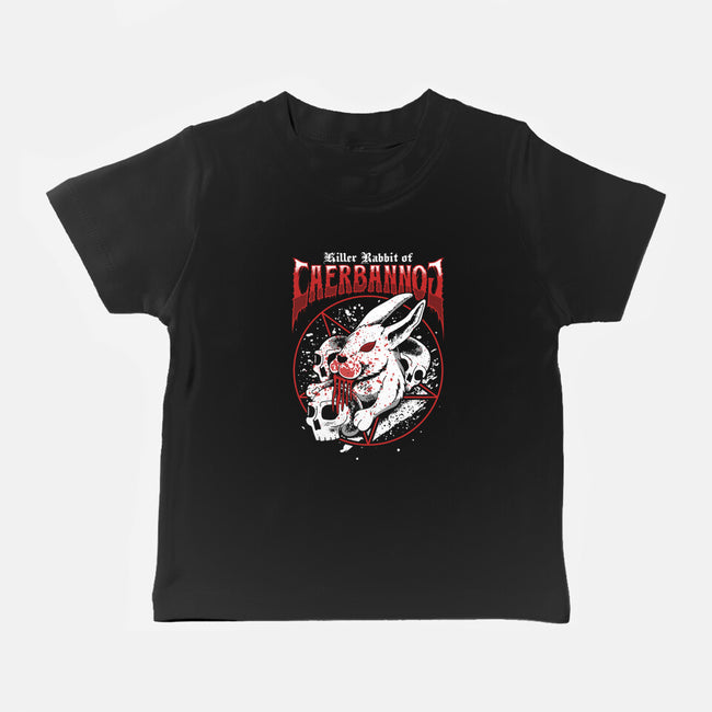 Killer Rabbit-baby basic tee-Logozaste