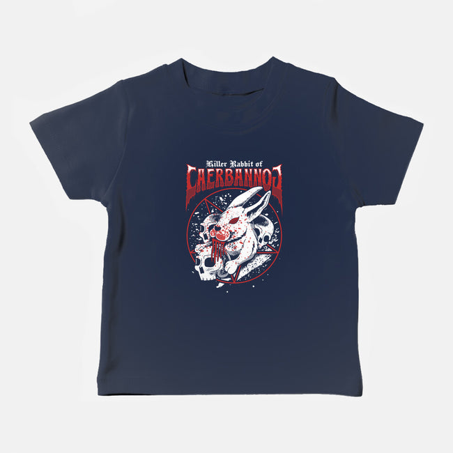 Killer Rabbit-baby basic tee-Logozaste