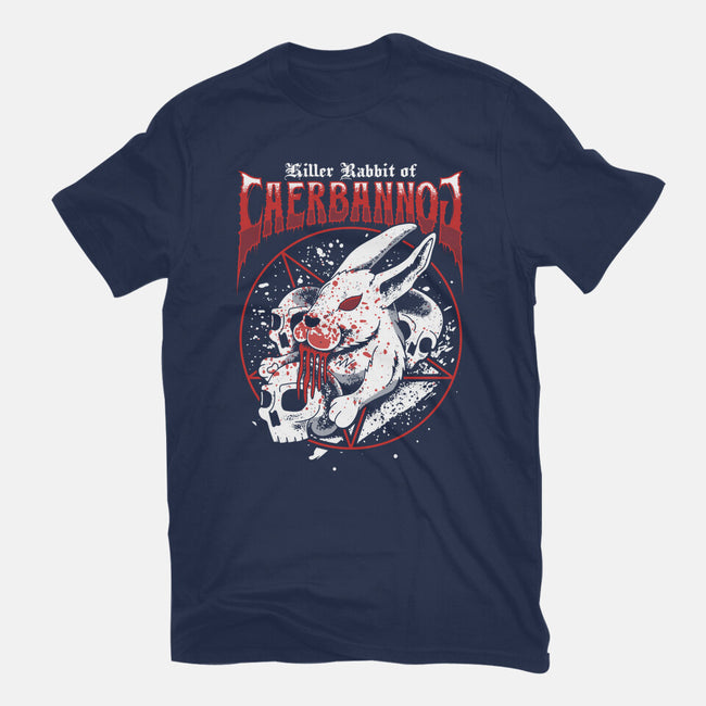 Killer Rabbit-womens fitted tee-Logozaste