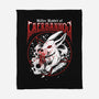 Killer Rabbit-none fleece blanket-Logozaste