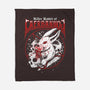 Killer Rabbit-none fleece blanket-Logozaste