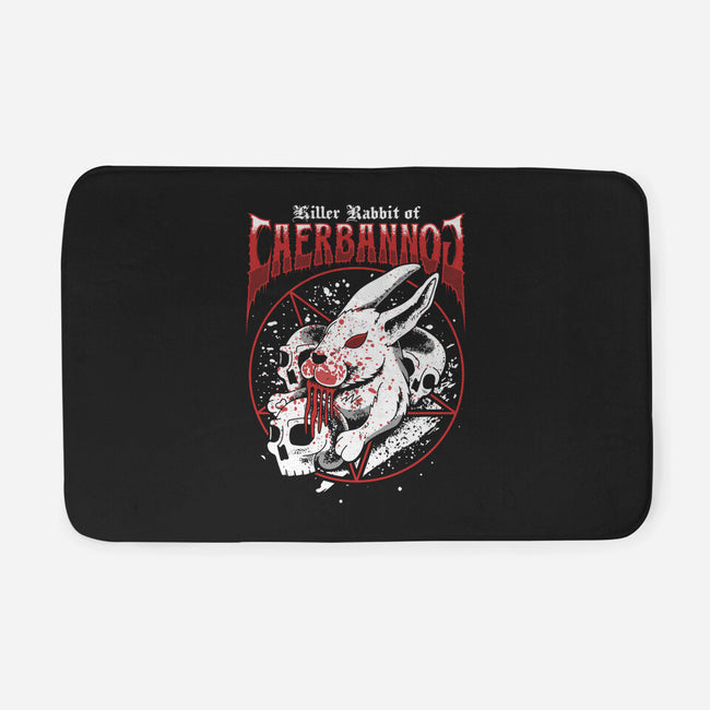 Killer Rabbit-none memory foam bath mat-Logozaste