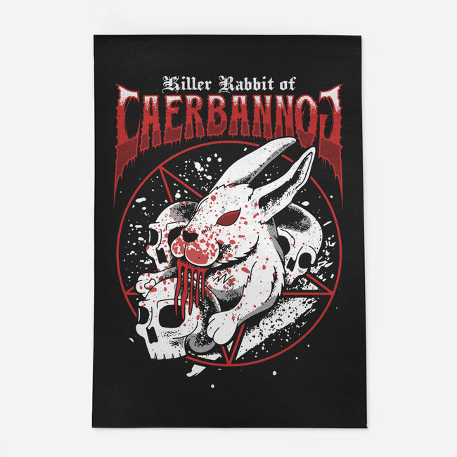 Killer Rabbit-none indoor rug-Logozaste