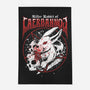 Killer Rabbit-none indoor rug-Logozaste