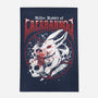 Killer Rabbit-none indoor rug-Logozaste