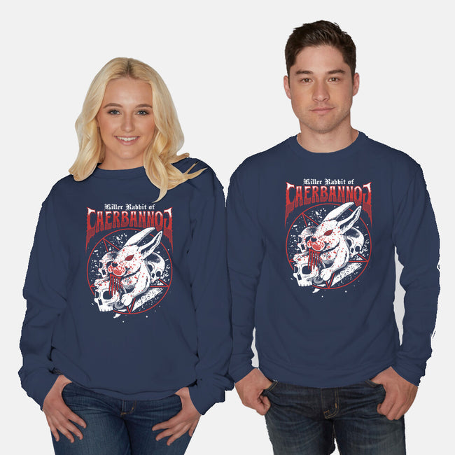 Killer Rabbit-unisex crew neck sweatshirt-Logozaste