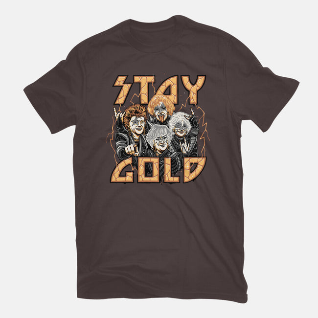 Stay Gold-womens basic tee-momma_gorilla