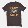 Stay Gold-womens basic tee-momma_gorilla