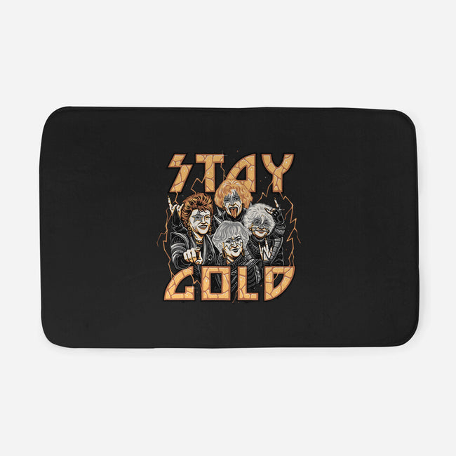 Stay Gold-none memory foam bath mat-momma_gorilla
