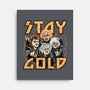 Stay Gold-none stretched canvas-momma_gorilla