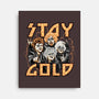 Stay Gold-none stretched canvas-momma_gorilla