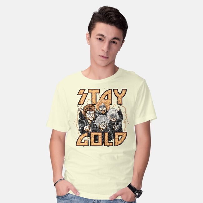 Stay Gold-mens basic tee-momma_gorilla