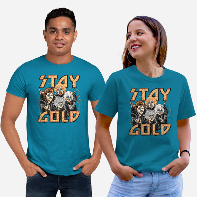Stay Gold-unisex basic tee-momma_gorilla