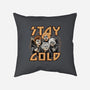Stay Gold-none non-removable cover w insert throw pillow-momma_gorilla