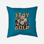 Stay Gold-none non-removable cover w insert throw pillow-momma_gorilla