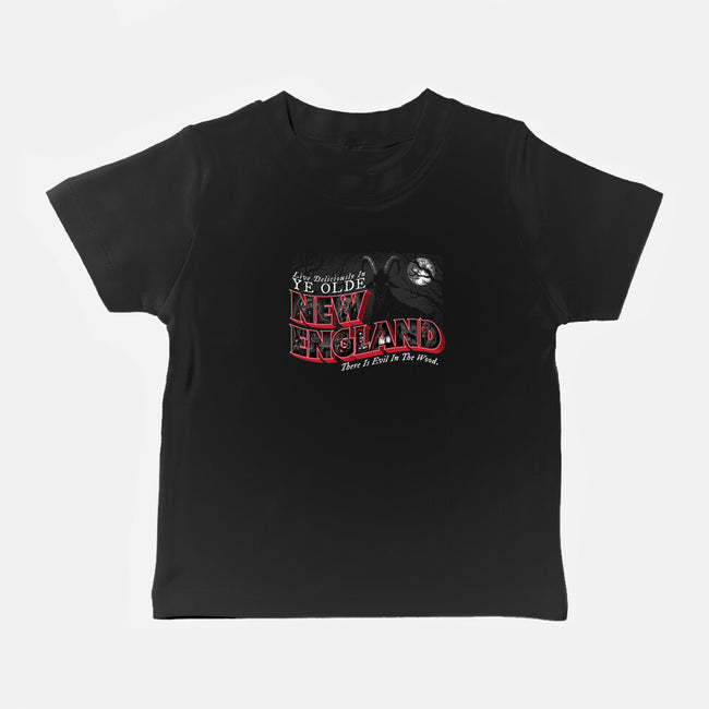 Live Deliciously In Olde New England-baby basic tee-goodidearyan