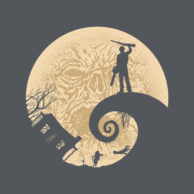 Evil Dead Before Christmas-none polyester shower curtain-Tronyx79