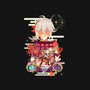 The Wandering Samurai-none polyester shower curtain-SwensonaDesigns