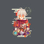 The Wandering Samurai-none polyester shower curtain-SwensonaDesigns