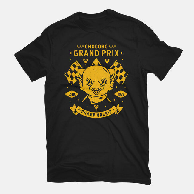 Chocobo Grand Prix-youth basic tee-Alundrart