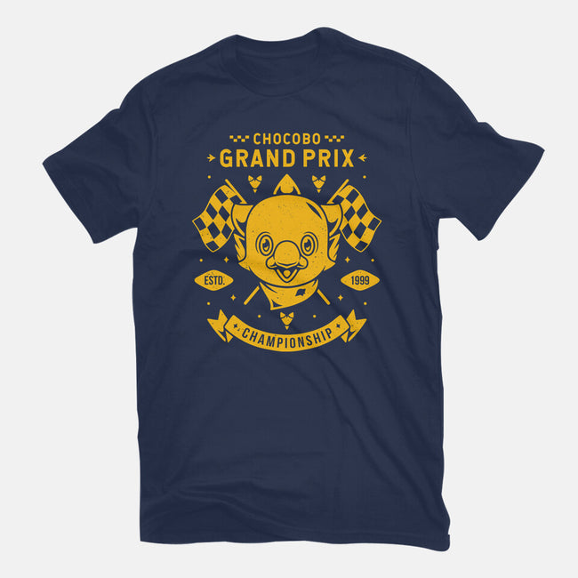 Chocobo Grand Prix-mens basic tee-Alundrart