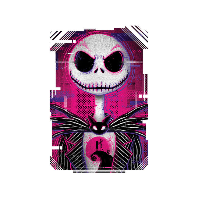 Jack Skellington Glitch-none stretched canvas-danielmorris1993