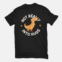 Not Really Into Hugs-mens basic tee-zawitees