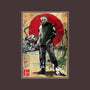 Jason In Japan Woodblock-none memory foam bath mat-DrMonekers