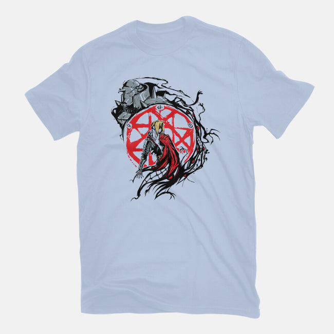 Fullmetal Circle-mens basic tee-Fearcheck
