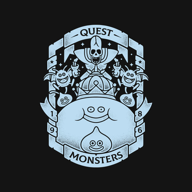 Quest Monsters-none stretched canvas-Alundrart