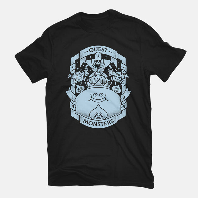 Quest Monsters-youth basic tee-Alundrart