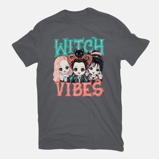 Cute Witch Vibes-unisex basic tee-momma_gorilla