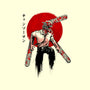 Red Sun Chainsaw-none removable cover w insert throw pillow-ddjvigo