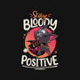 Stay Bloody Positive-none memory foam bath mat-Snouleaf