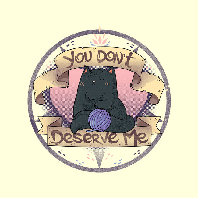 You Don't Deserve Me-none fleece blanket-2DFeer