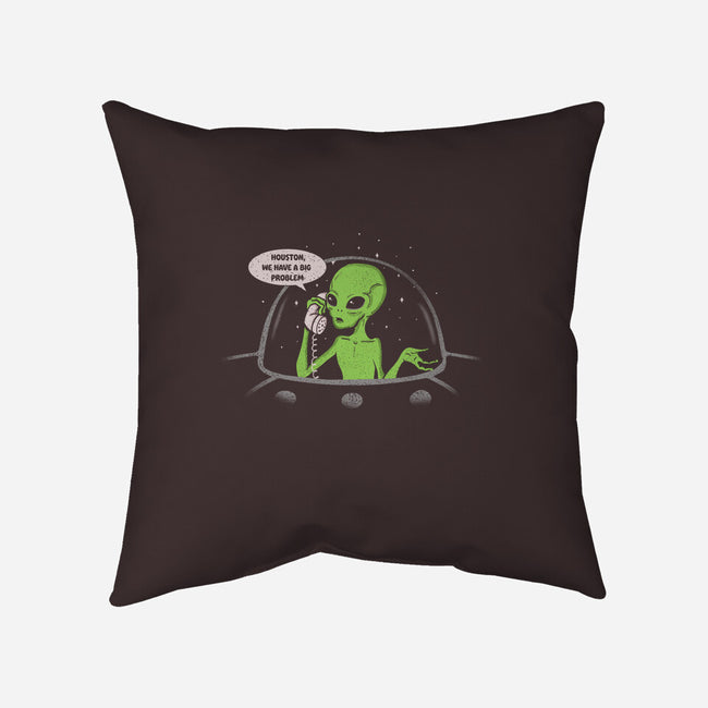 We Have A Big Problem-none removable cover throw pillow-turborat14