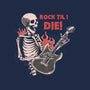 Rock Til I Die-none fleece blanket-turborat14