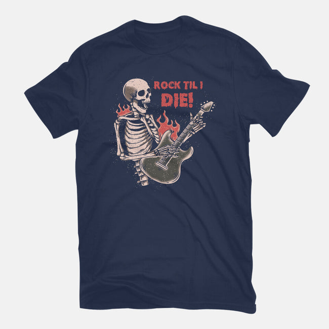 Rock Til I Die-womens fitted tee-turborat14