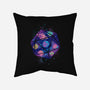 A Dice Universe-none removable cover throw pillow-ricolaa