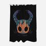 Knight-none polyester shower curtain-RamenBoy