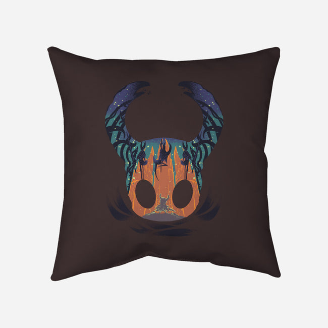 Knight-none non-removable cover w insert throw pillow-RamenBoy
