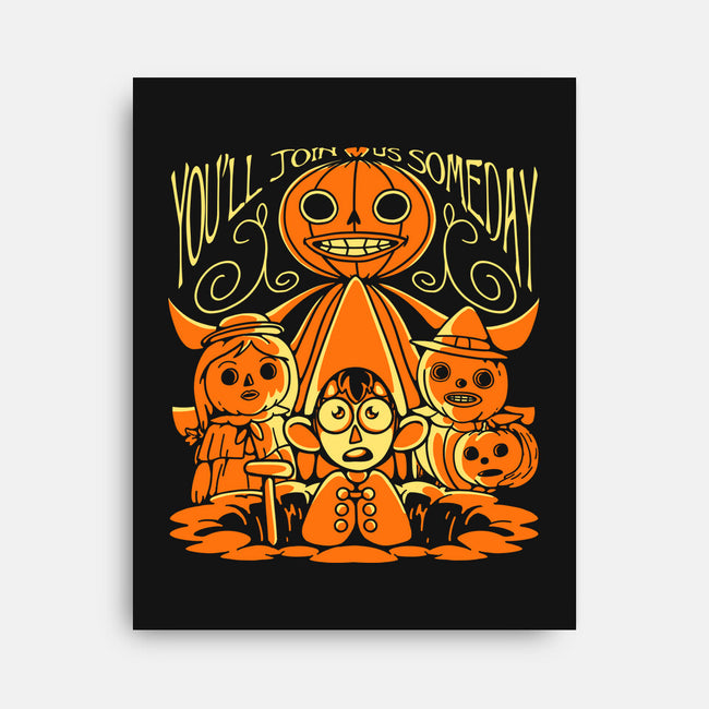 You'll Join Us Someday-none stretched canvas-estudiofitas