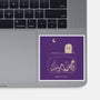 Read In Peace-none glossy sticker-dfonseca