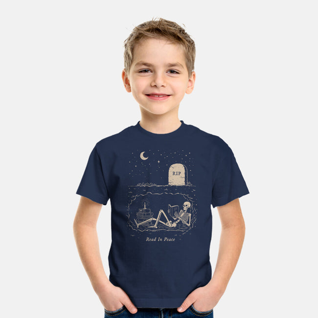 Read In Peace-youth basic tee-dfonseca
